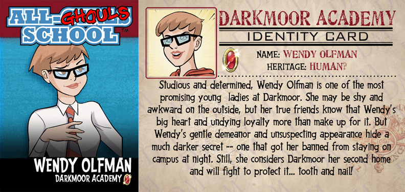 ALL-GHOULS SCHOOL STUDENT BODIES: WENDY OLFMAN