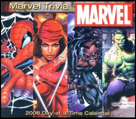 MARVEL TRIVIA 2006 DAY-AT-A-TIME CALENDAR