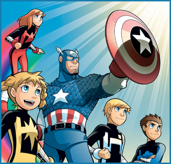 AVENGERS & POWER PACK ASSEMBLE!