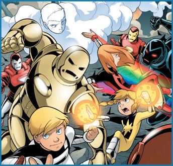 IRON MAN & POWER PACK